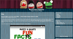 Desktop Screenshot of maxedoutpuppetry.com