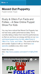 Mobile Screenshot of maxedoutpuppetry.com